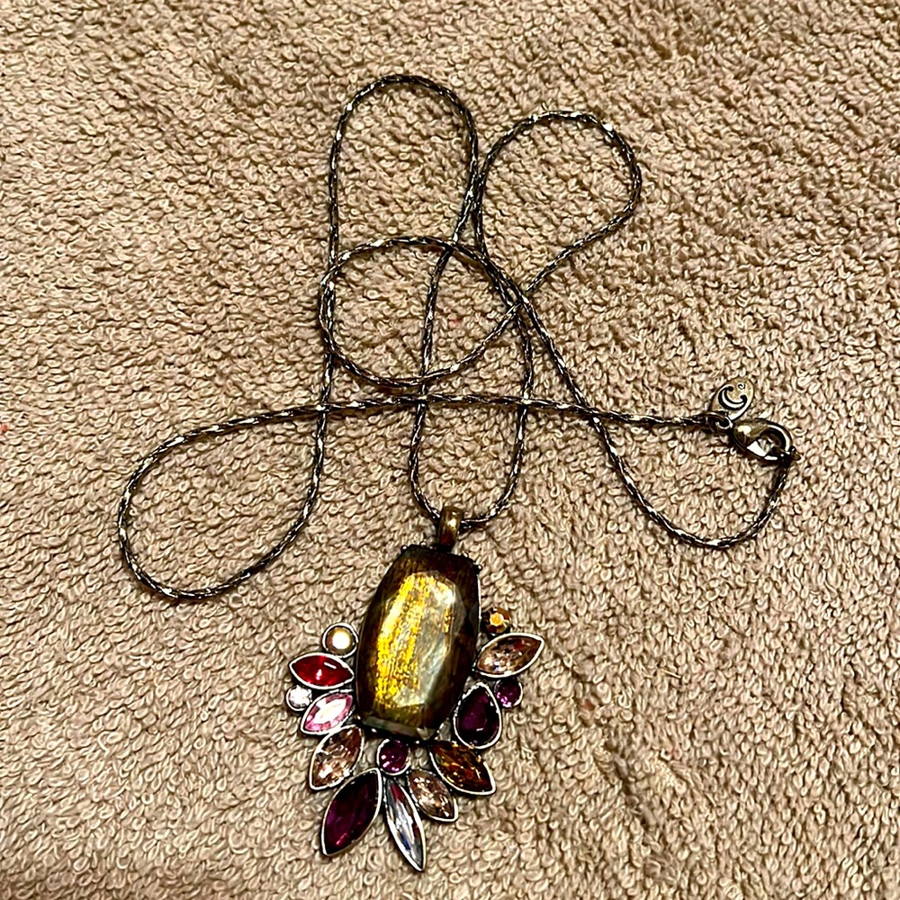 Necklace and earrings